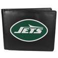 New York Jets Leather Bi-fold Wallet, Large Logo
