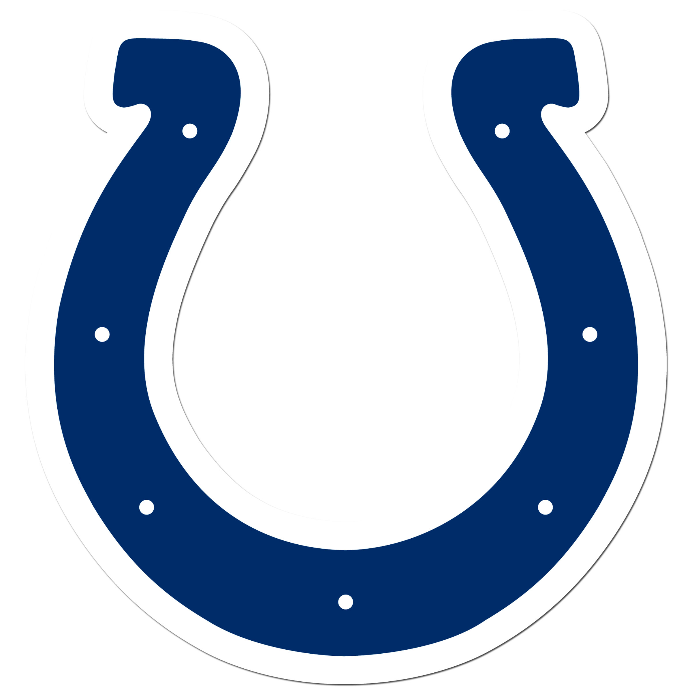 Indianapolis Colts 8 inch Auto Decal    