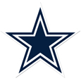 Dallas Cowboys 8 inch Auto Decal