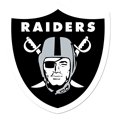 Las Vegas Raiders 8 inch Auto Decal