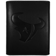Houston Texans Embossed Leather Tri-fold Wallet
