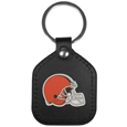 Cleveland Browns Leather Square Key Chains