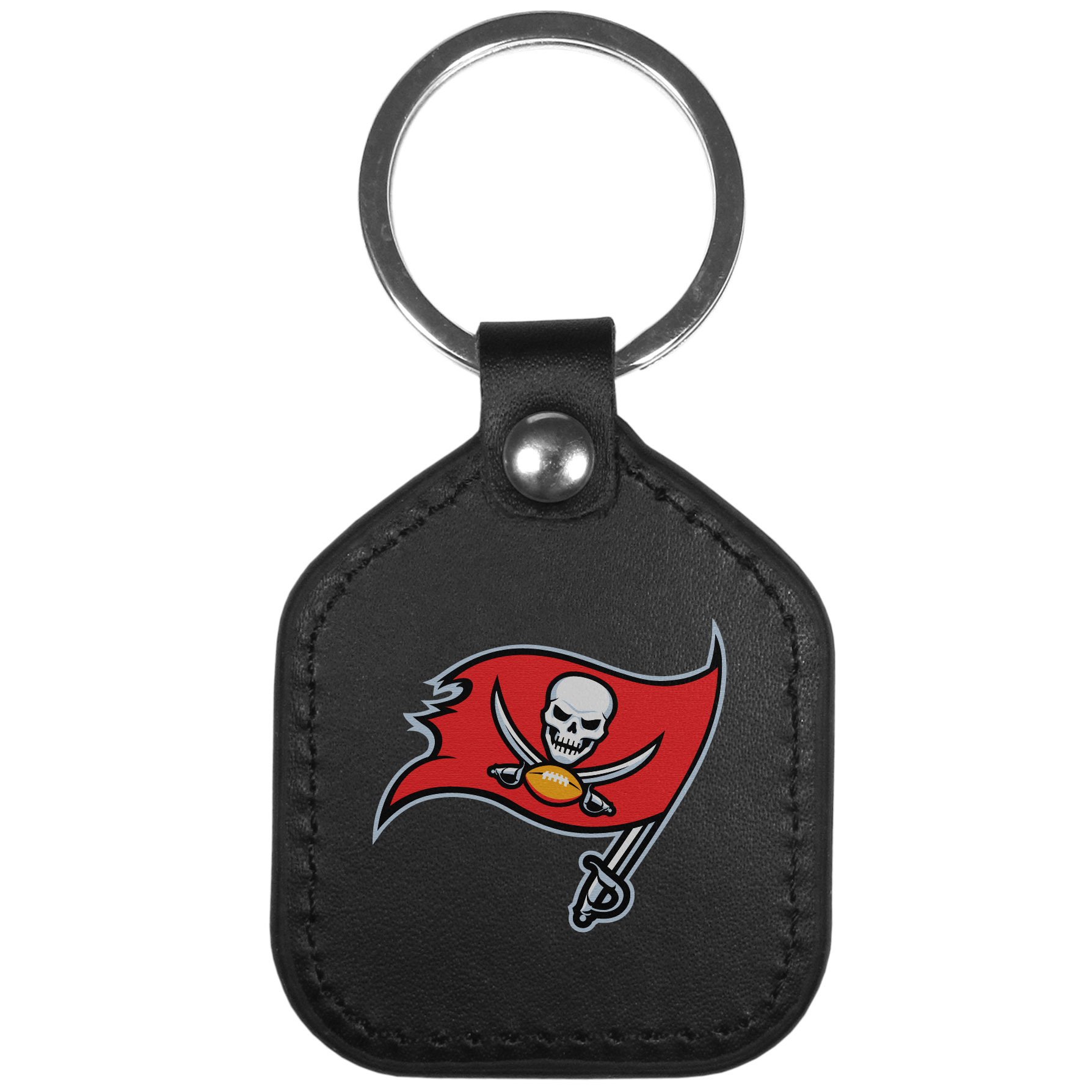 Tampa Bay Buccaneers Leather Square Key Chains    