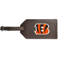 Cincinnati Bengals Leather Luggage Strap