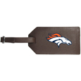 Denver Broncos Leather Luggage Strap