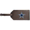 Dallas Cowboys Leather Luggage Strap