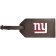 New York Giants Leather Luggage Strap