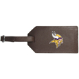 Minnesota Vikings Leather Luggage Strap