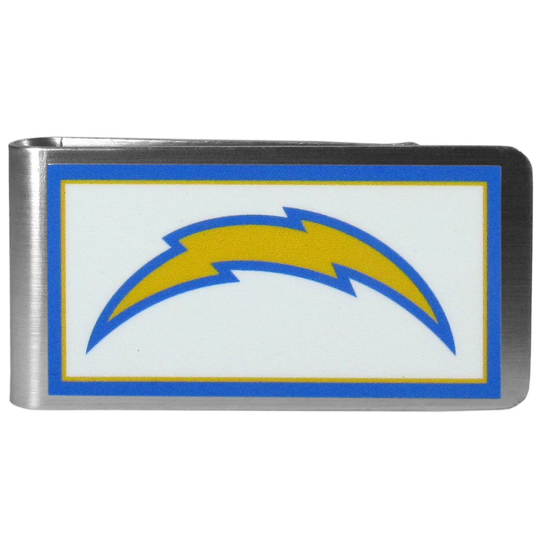 Los Angeles Chargers Steel Logo Money Clips    