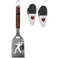 Chicago Bears Steel Logo Spatula w/Chip Clips
