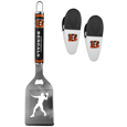 Cincinnati Bengals Steel Logo Spatula w/Chip Clips