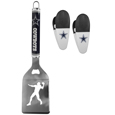 Dallas Cowboys Steel Logo Spatula w/Chip Clips