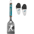 Miami Dolphins Steel Logo Spatula w/Chip Clips