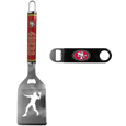 San Francisco 49ers Steel Logo Spatula w/Bottle Opener