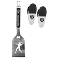 Las Vegas Raiders Steel Logo Spatula w/Chip Clips