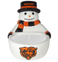 Chicago Bears Snowman Candle