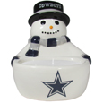 Dallas Cowboys Snowman Candle