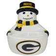 Green Bay Packers Snowman Candle