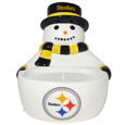 Pittsburgh Steelers Snowman Candle