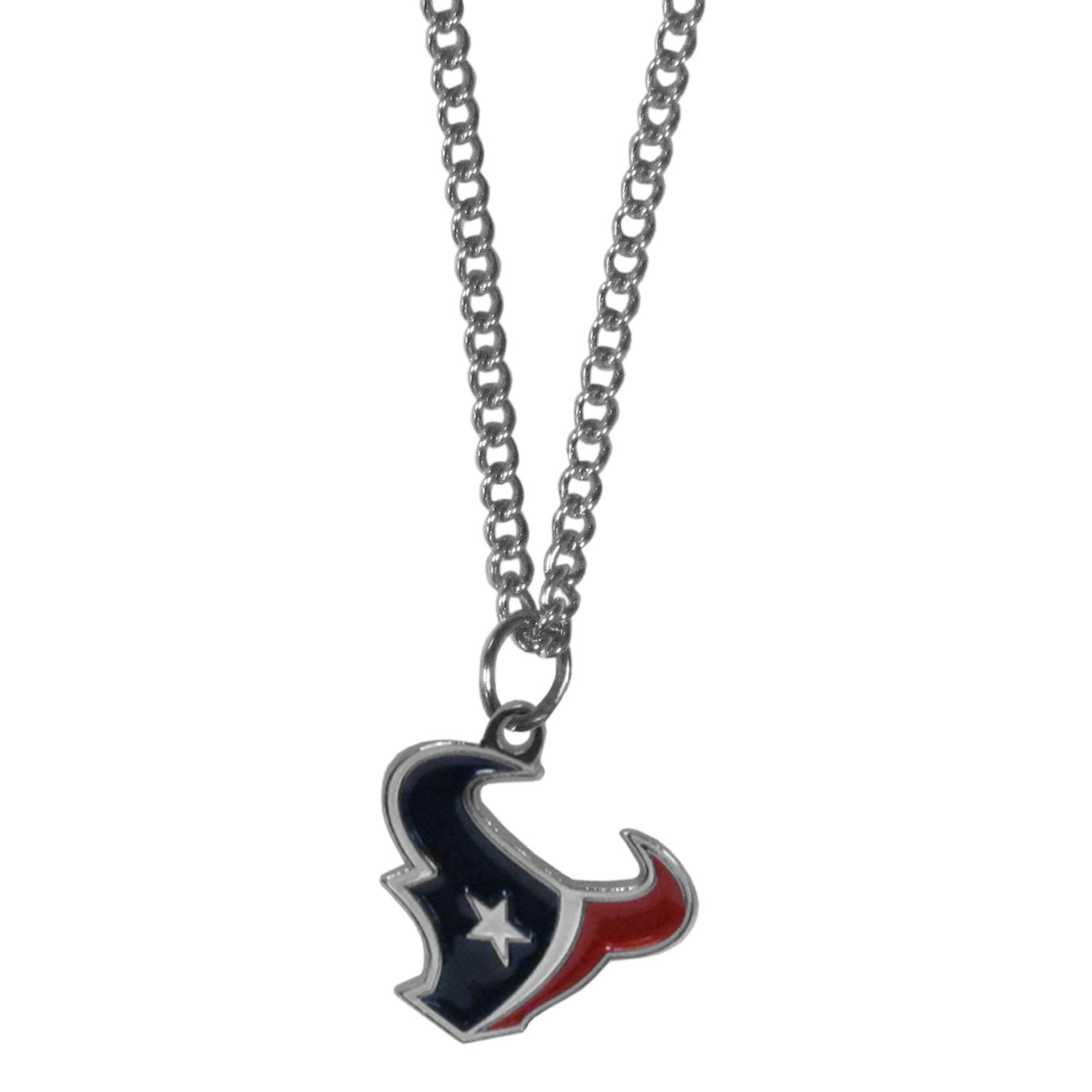 Houston Texans Chain Necklace with Small Charm    