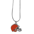 Cleveland Browns Snake Chain Necklace
