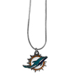 Miami Dolphins Snake Chain Necklace