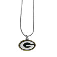 Green Bay Packers Snake Chain Necklace