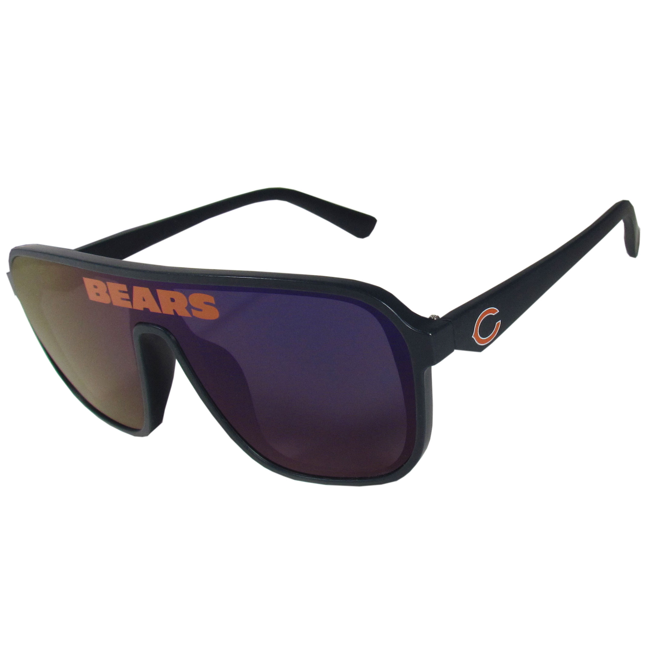 Chicago Bears Aviator Shield Sunglasses  