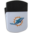 Miami Dolphins Chip Clip Magnet With Bottle Opener