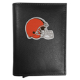 Cleveland Browns Leather RFID Pop-Up Wallet