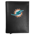 Miami Dolphins Leather RFID Pop-Up Wallet