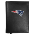 New England Patriots Leather RFID Pop-Up Wallet