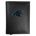 Carolina Panthers Leather RFID Pop-Up Wallet