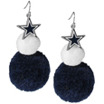 NFL Pom Pom Earrings