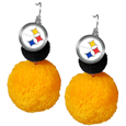 Pom Pom Earrings