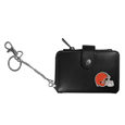 Cleveland Browns Women's Leather Weekender Wallet