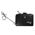 New England Patriots Women's Leather Weekender Wallet