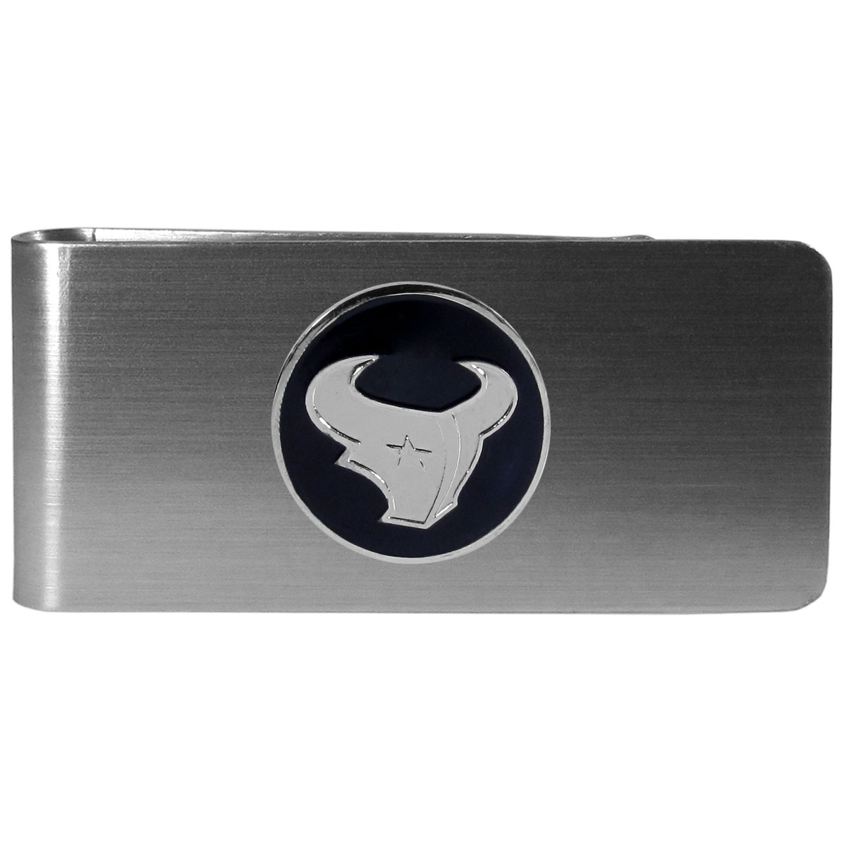 Houston Texans Steel Money Clip, Round    