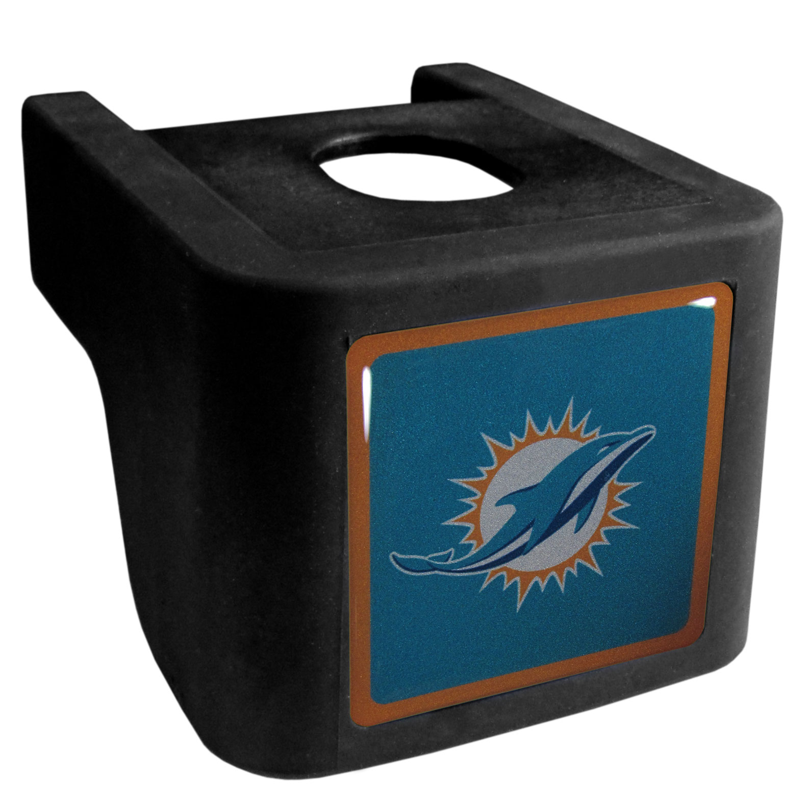 Miami Dolphins Shin Shield Hitch Cover    