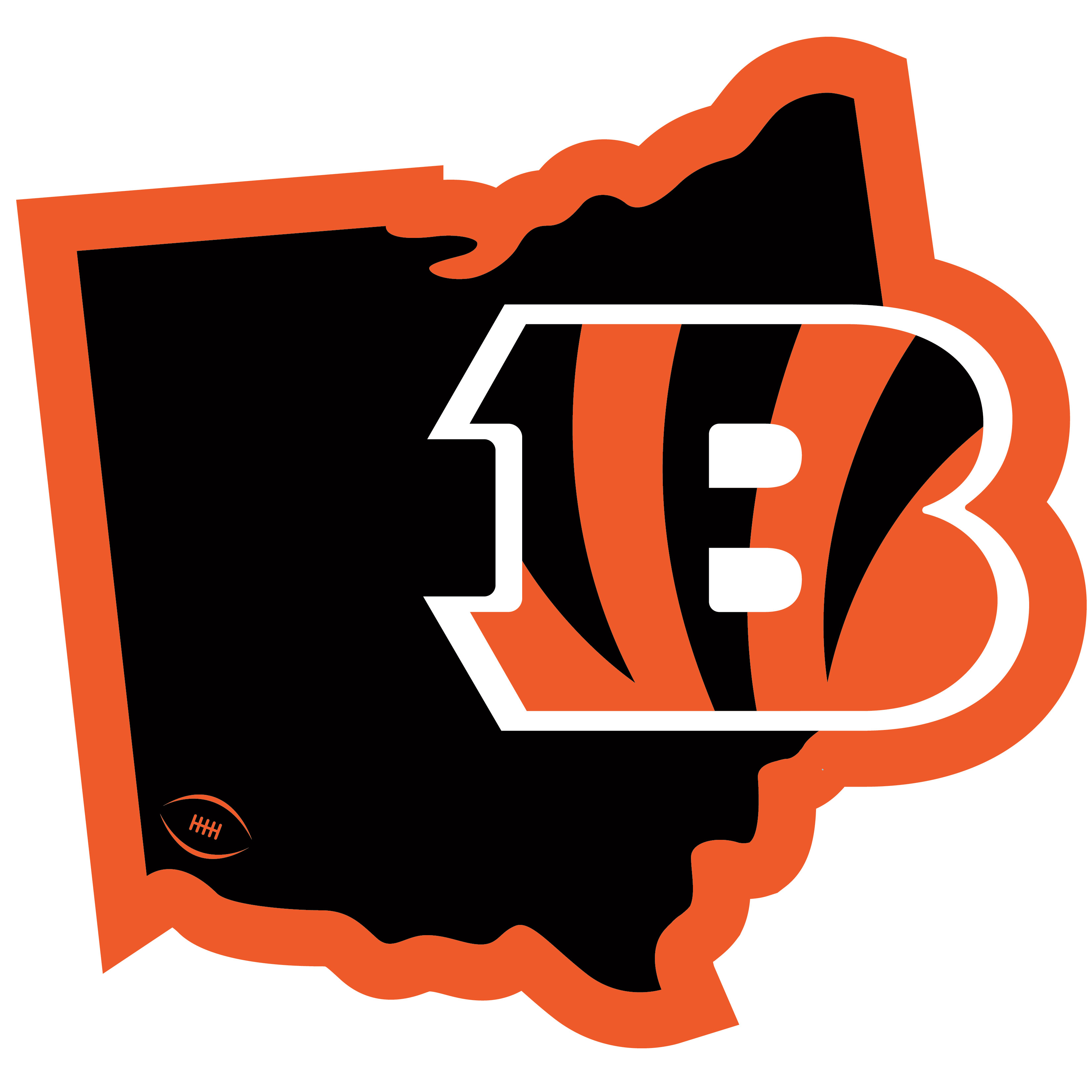 Cincinnati Bengals Home State 11 Inch Magnet    