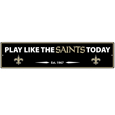 New Orleans Saints Street Sign Wall Plaque
