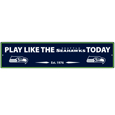 Seattle Seahawks Street Sign Wall Plaque