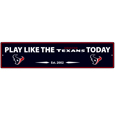 Houston Texans Street Sign Wall Plaque
