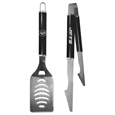 New York Jets 2 pc Black Steel Tailgate BBQ Set