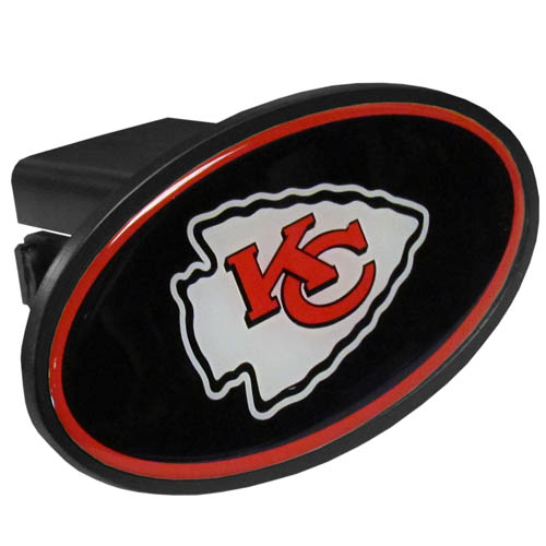 Kansas City Chiefs Plastic Hitch Cover Class III    