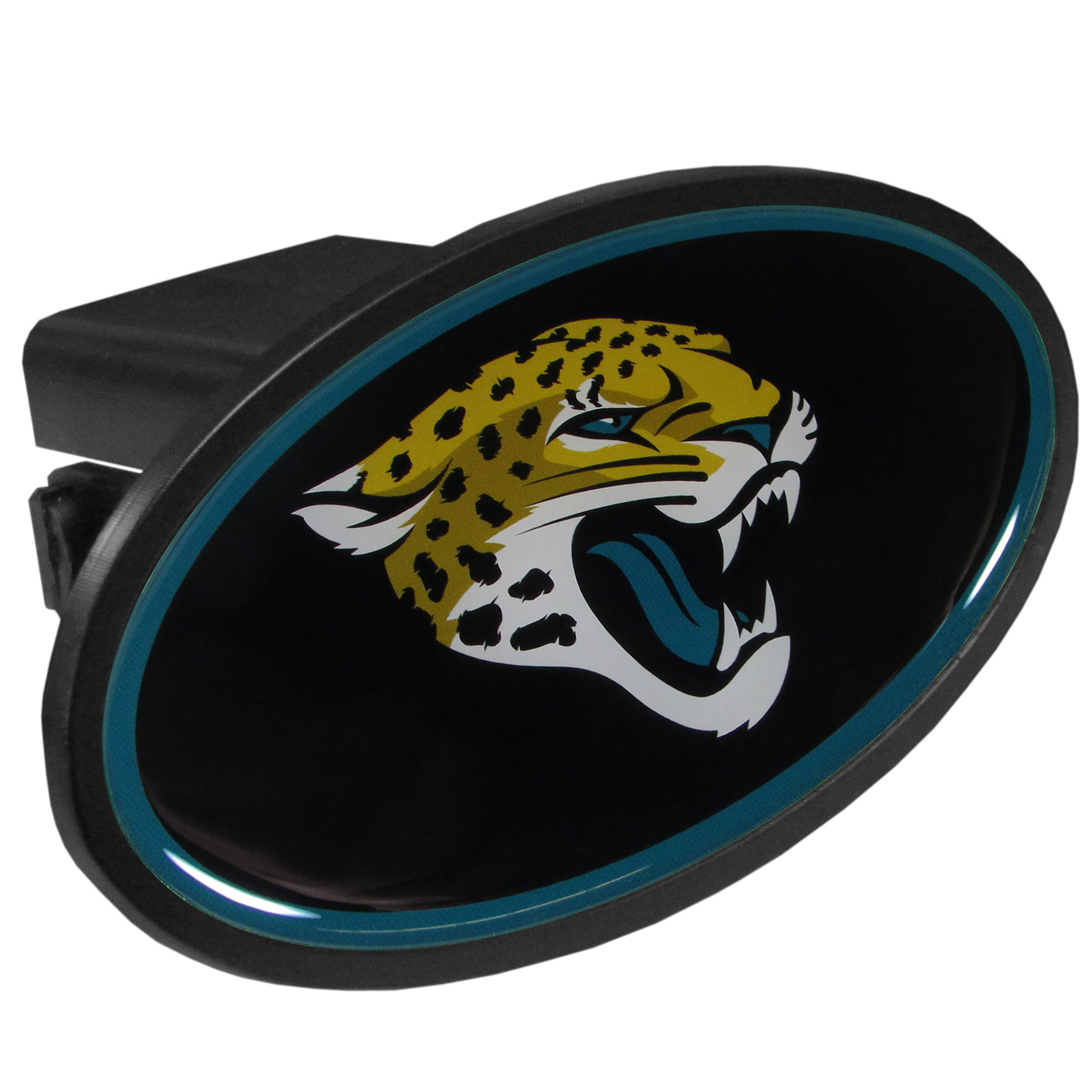 Jacksonville Jaguars Plastic Hitch Cover Class III    