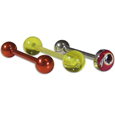 Washington Redskins 3 pk Tongue Rings
