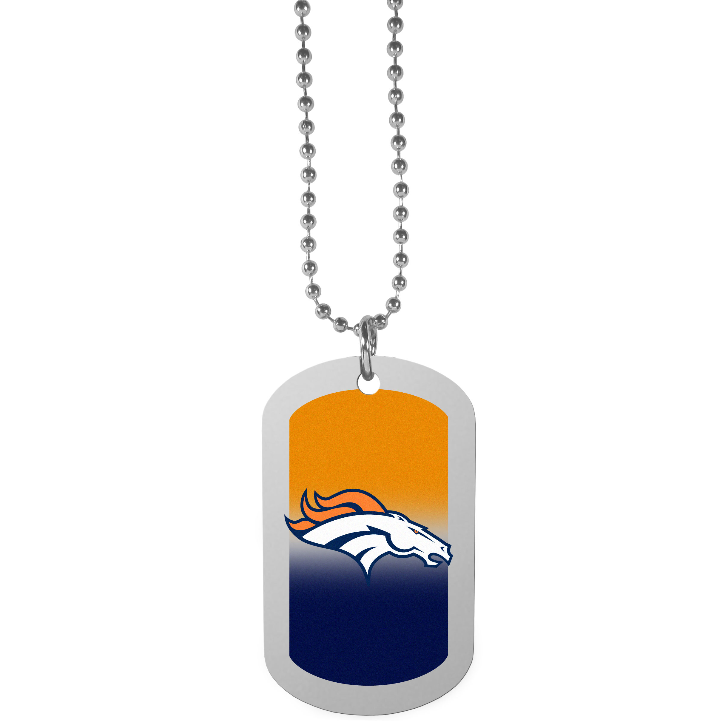 Denver Broncos Team Tag Necklace    