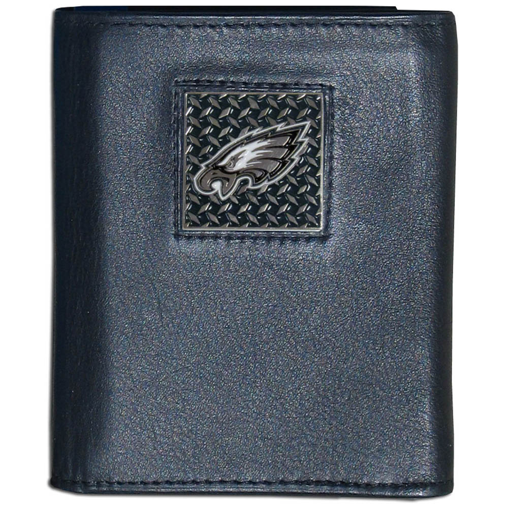 Philadelphia Eagles Gridiron Leather Tri-fold Wallet    