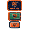 Chicago Bears Nested Serving Trays, 3pk